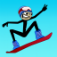Stickman Snowboarder
